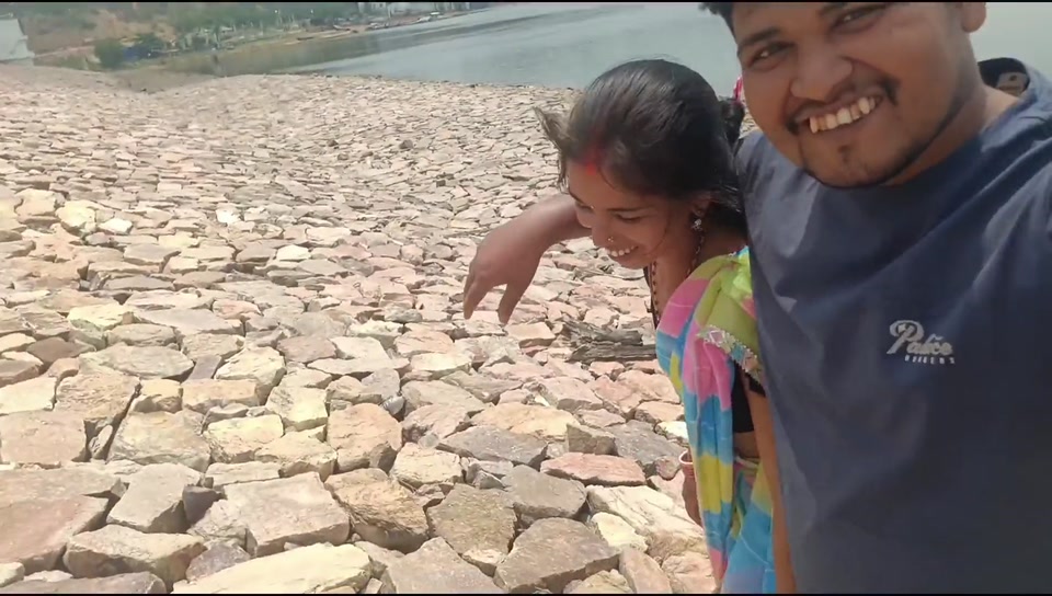 After long time travel advanture river side catch a big fish hindi video screenshot 1