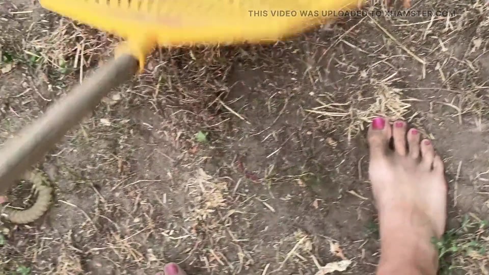 Dirty Feet in the Garden