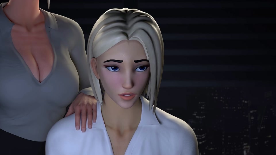Tammi & Roxy Futa Night Fuck After a Hard Work Day - 3D Rule34