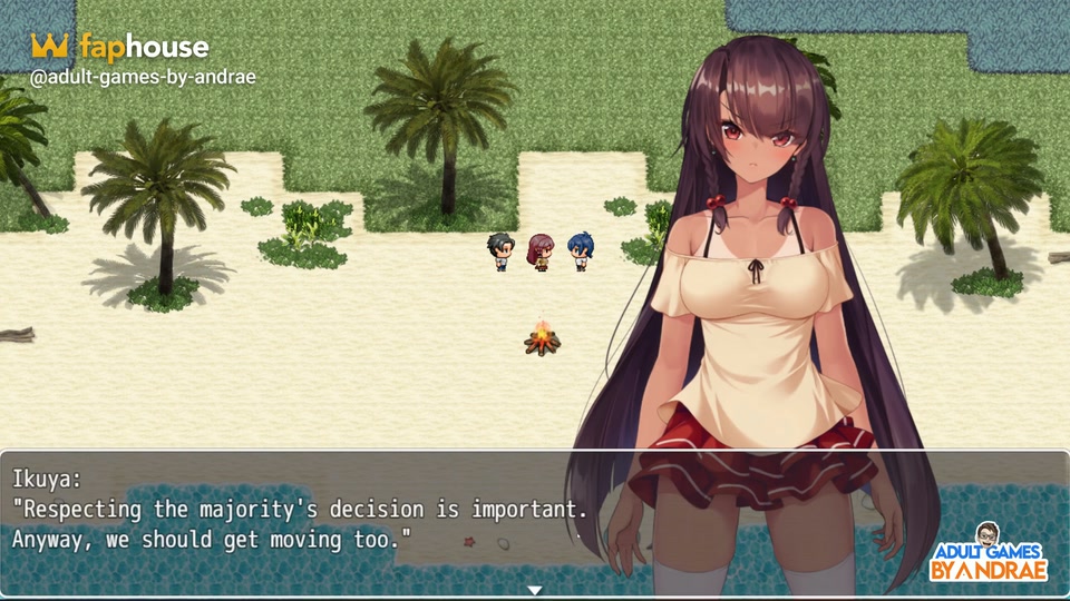 Island Ntr Survival Ss Gameplay Part 1 - 1 Woman and 5 Men in an Island screenshot 2