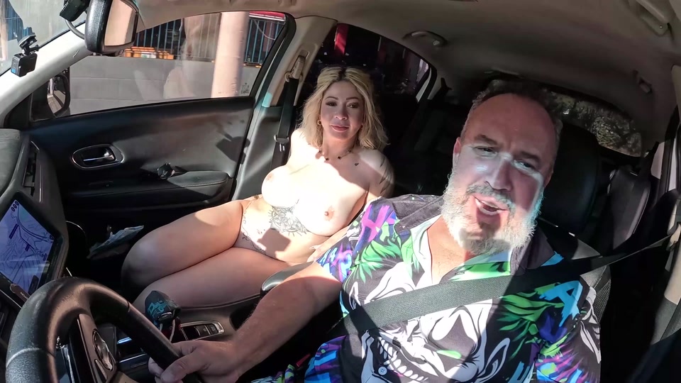 The Big, Busty, Big-assed Babe Is Back and Hopped in for a Ride - Aline Souza screenshot 5