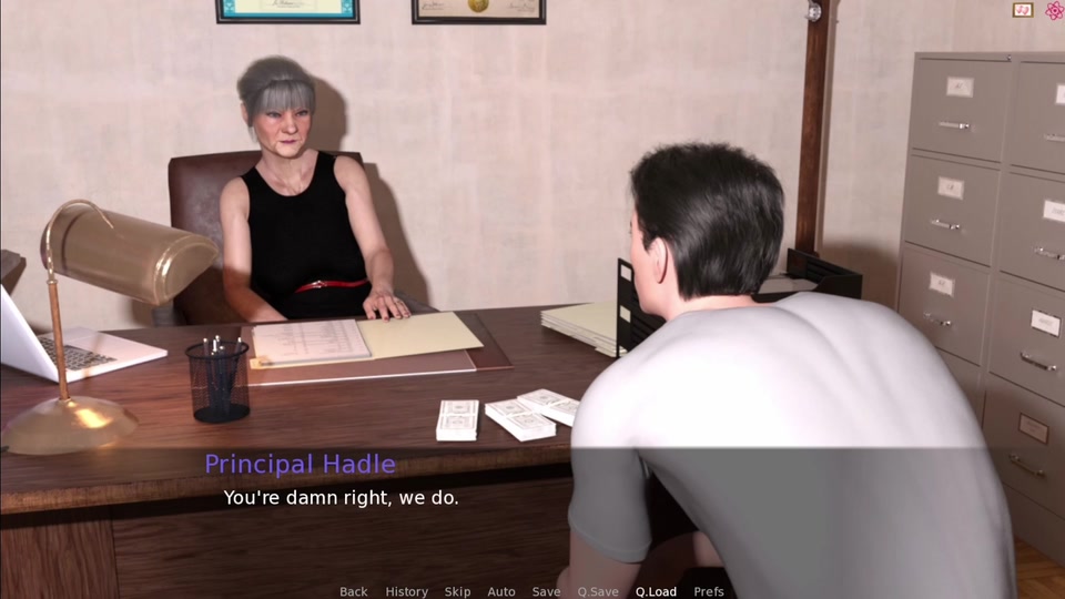 Cumming Into My Principal Hadle's Throat in The College Before An Porno Session - 60 Years Old GILF Sucks Her Student Cock Deep