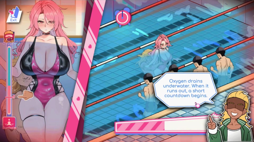 Hentai Game – Minami Hentai Gallery Scene Pool Sex - Lifeguard Holic screenshot 5