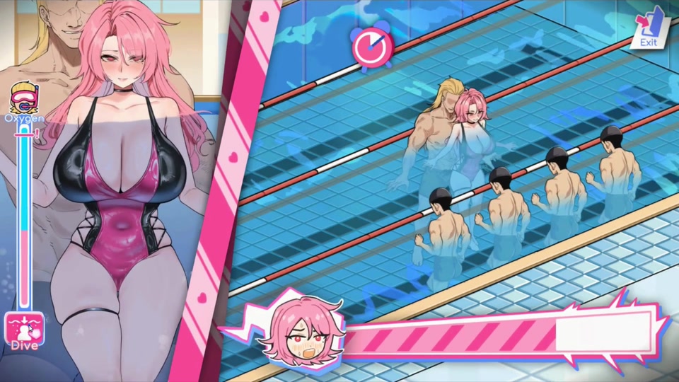 Hentai Game – Minami Hentai Gallery Scene Pool Sex - Lifeguard Holic screenshot 6