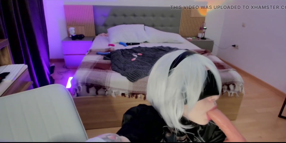 2b Nier Automata Love Learn New Fetishes Trying Sucking in Mask I Like It screenshot 6