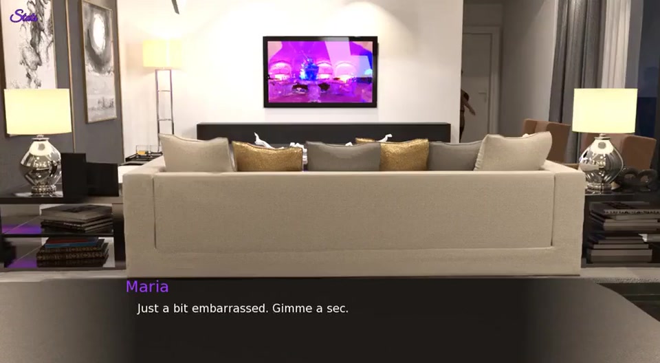 Rediscovering Maria - Gameplay -roleplay - Couple Slowly Moves Them to Cuckold and Wife Sexy Lingerie screenshot 5