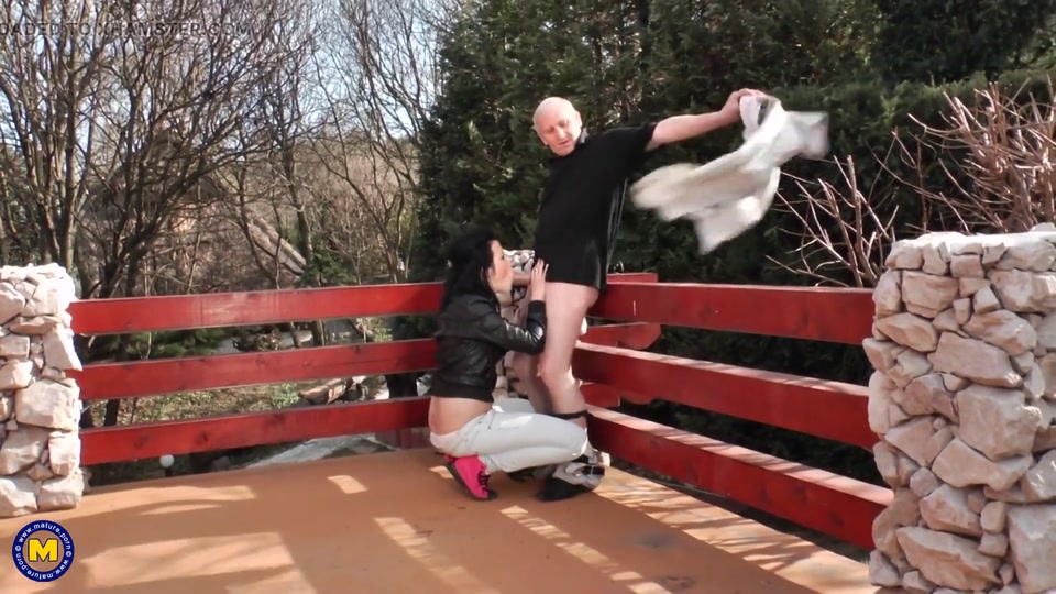 18 Year Old Girl Gets Smashed Outside by an Old Man screenshot 6