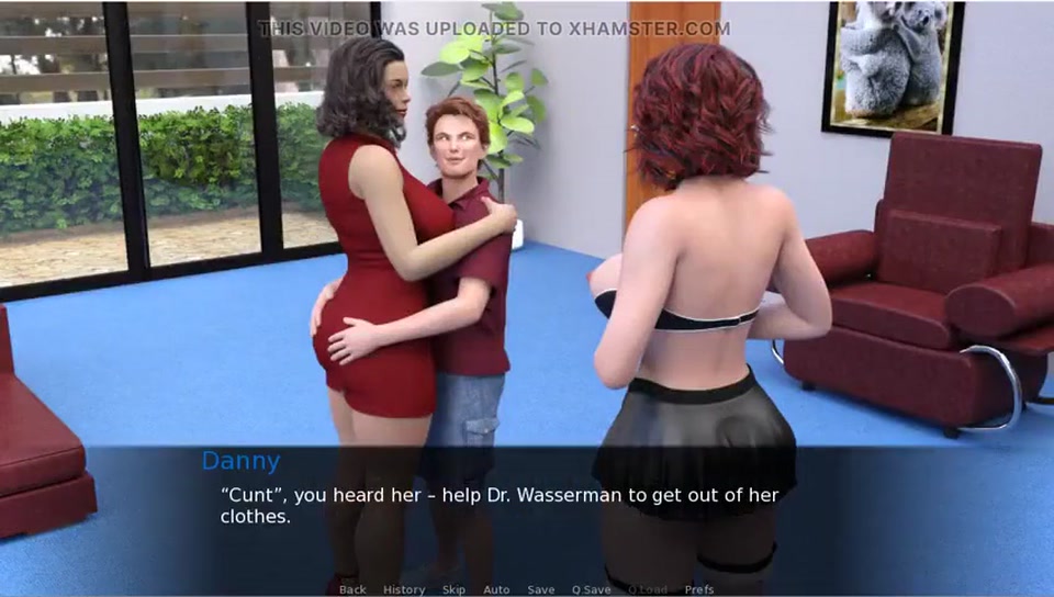 Milftopia - Gameplay - Roleplay - Lesbian MILF Strapon, Split Roast and Dual Anal screenshot 5