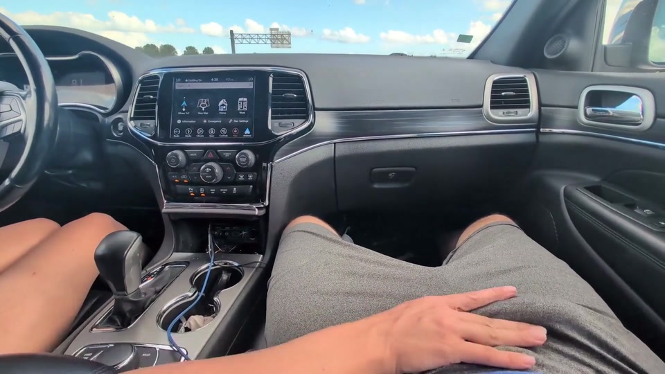 Cumshot All Over Car From Handjob screenshot 4