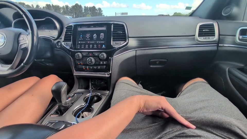 Cumshot All Over Car From Handjob screenshot 6