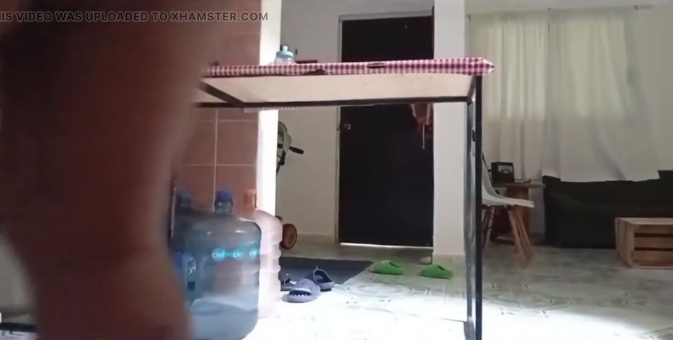 Karmica MILF BBW Chubby Mexican in the Kitchen