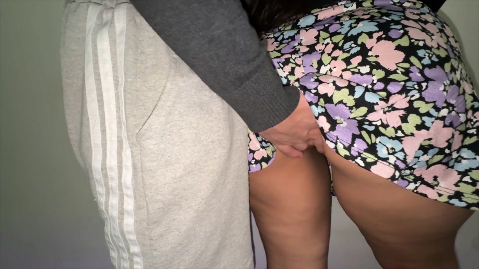 She Accidentally Touches a Stranger's Big Dick and They Have Sex Right There. screenshot 3
