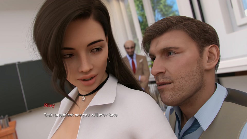 Steps of Debauchery Ep.5.2 - P28b - She Fucks Right in the Lecture Hall Then Tells Her Cuckold Husband All About It screenshot 6