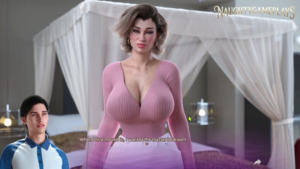 Hot Kissing with a Seductive Stepmom & Her Huge Boobs -  Apocalust Part 02 By psychodelusional 3D Game Replay screenshot 4