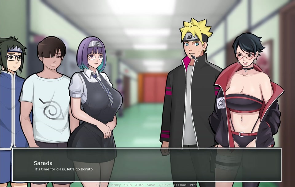 My Teacher giving a blowjob in public - Konoha Milfs part 2 screenshot 4