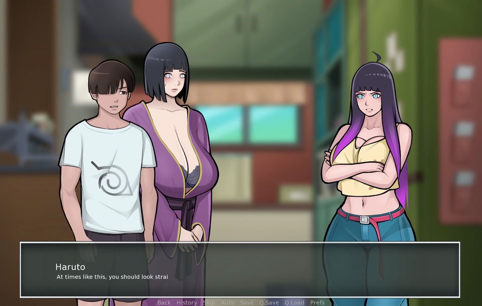 Living with Thick Big Titty Hinata - Konoha Milfs part 1 screenshot 5