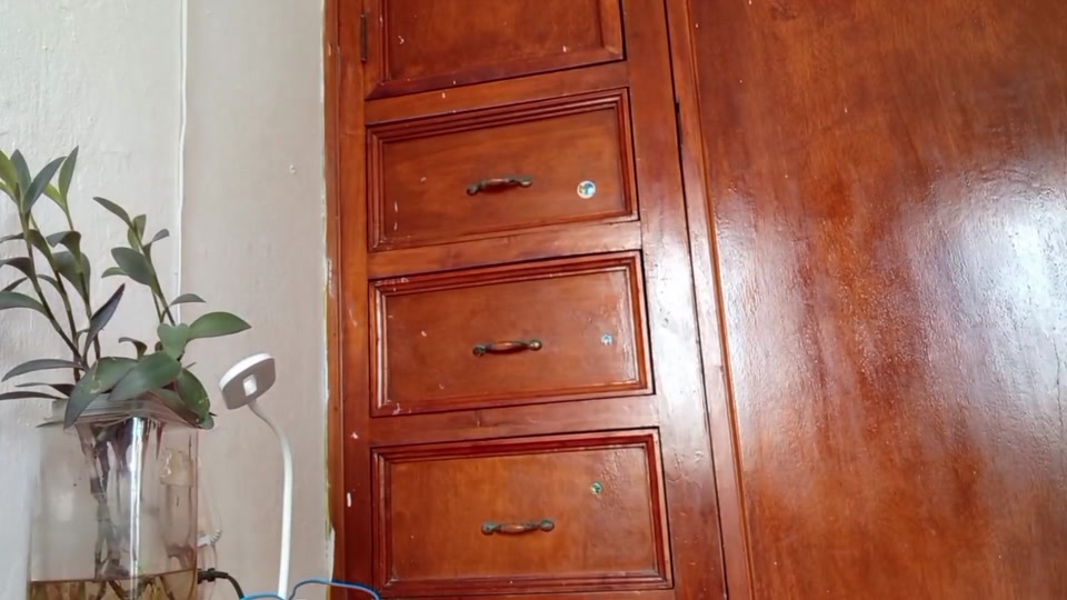 Mother in Room Shows Pants