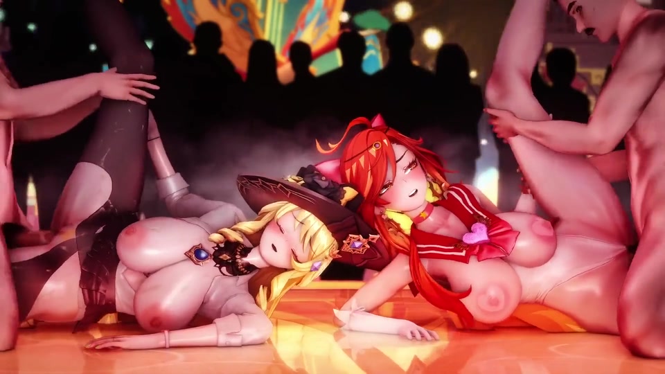 Genshin Impact - Lantern Rite Fuck Fiest Gangbang Genshin Girls Creamed 2 - 3D Hentai Animations screenshot 3