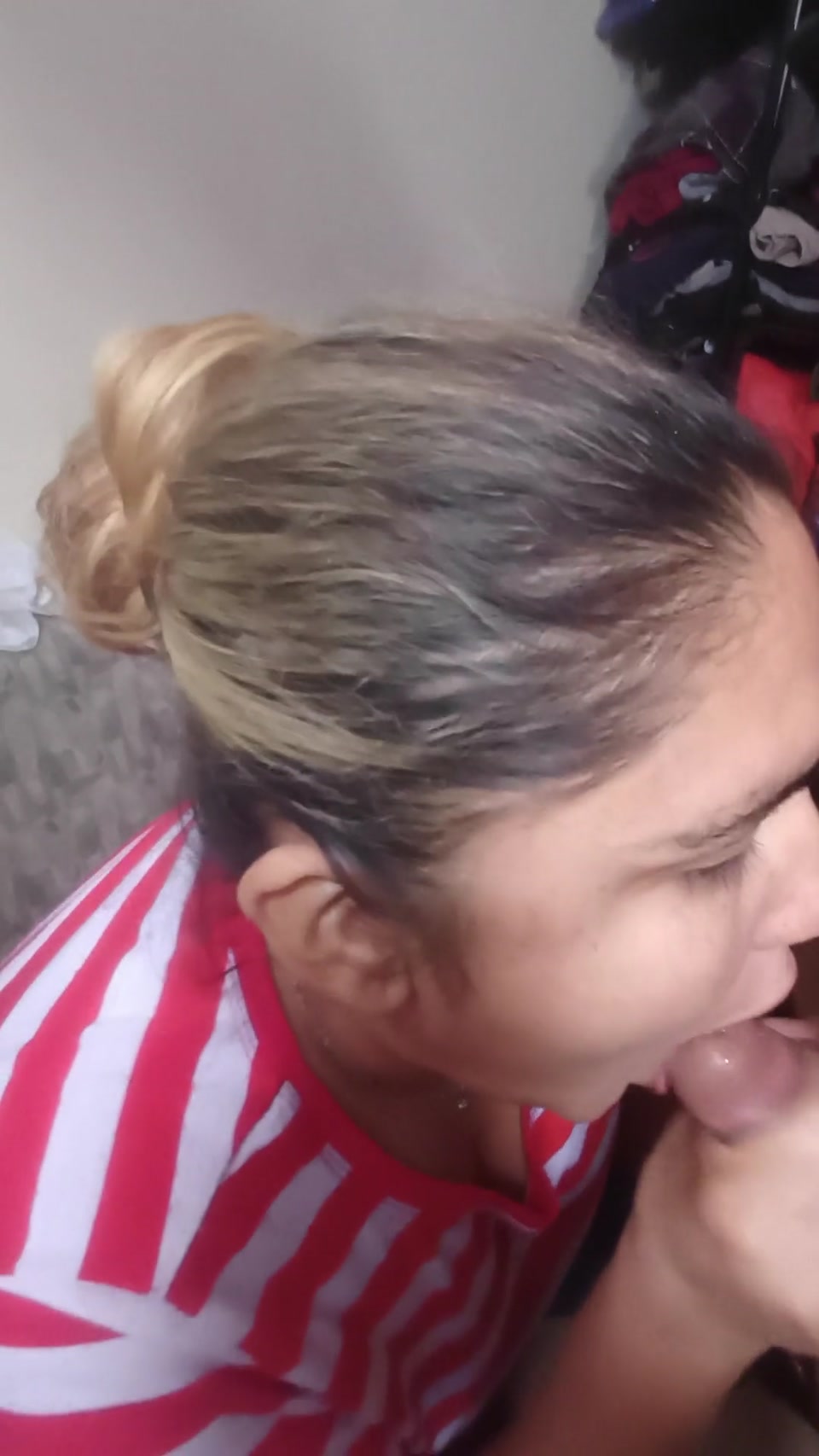My Mexican mother-in-law sucks my cock hidden from my wife screenshot 4