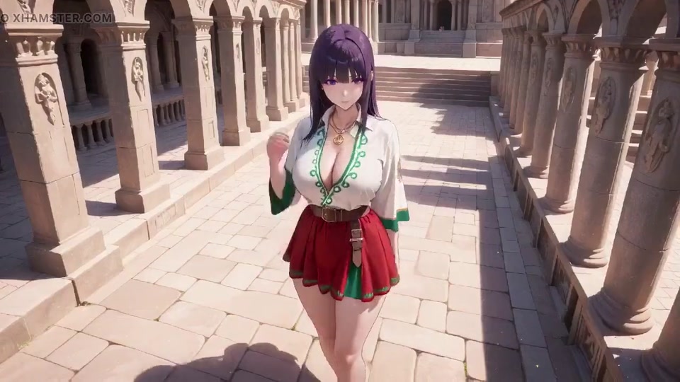 Purple Hairs Roman Holiday! Secrets Under the Red & White Robes screenshot 2
