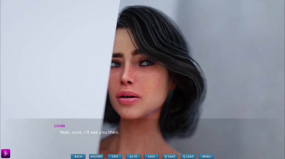 Big boobs and big ass beauty gives her crush a blowjob and gets face fucked - gameplay part 9 screenshot 6