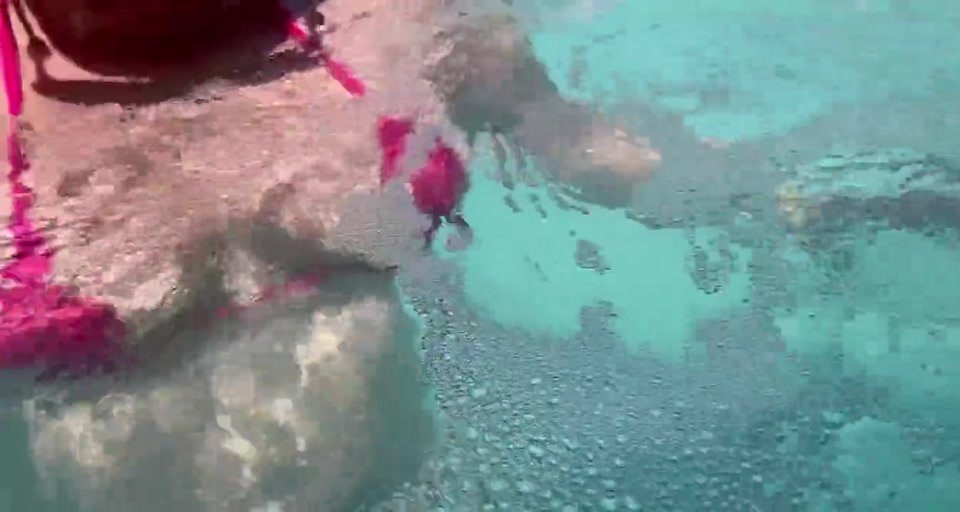 Artemisia Love Showing Her Perfect Tits in a Micro Bikini Underwater screenshot 6