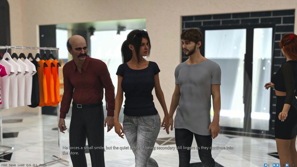 Being a Wife (v1.220p) - P17 - She Cheats Right Behind Her Husband’s Back While Shopping - the Best Cuckolding Scene Ever
