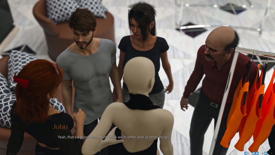 Being a Wife (v1.220p) - P17 - She Cheats Right Behind Her Husband’s Back While Shopping - the Best Cuckolding Scene Ever screenshot 2