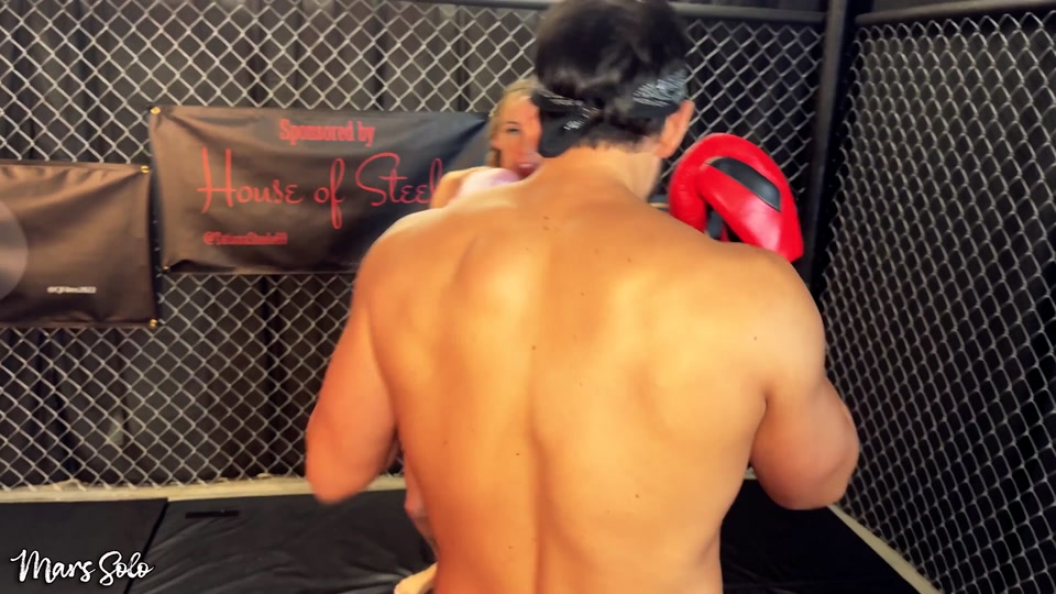 Boxing Match: Mars Solo & Sam Stout Go Glove to Glove in This Three Round Fight Between Long Time Rivals with Trash Talking, POV screenshot 3