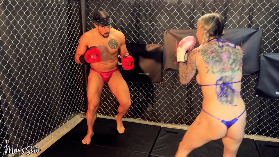 Boxing Match: Mars Solo & Sam Stout Go Glove to Glove in This Three Round Fight Between Long Time Rivals with Trash Talking, POV screenshot 6