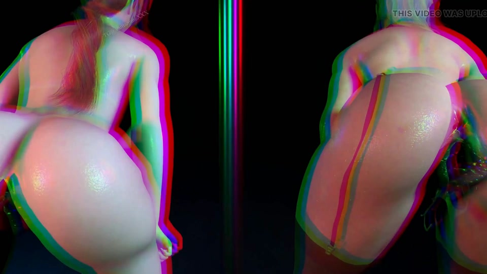 3D BBW MILF Stripper Naked Her Hair Pussy Got Fucked by BBC screenshot 2
