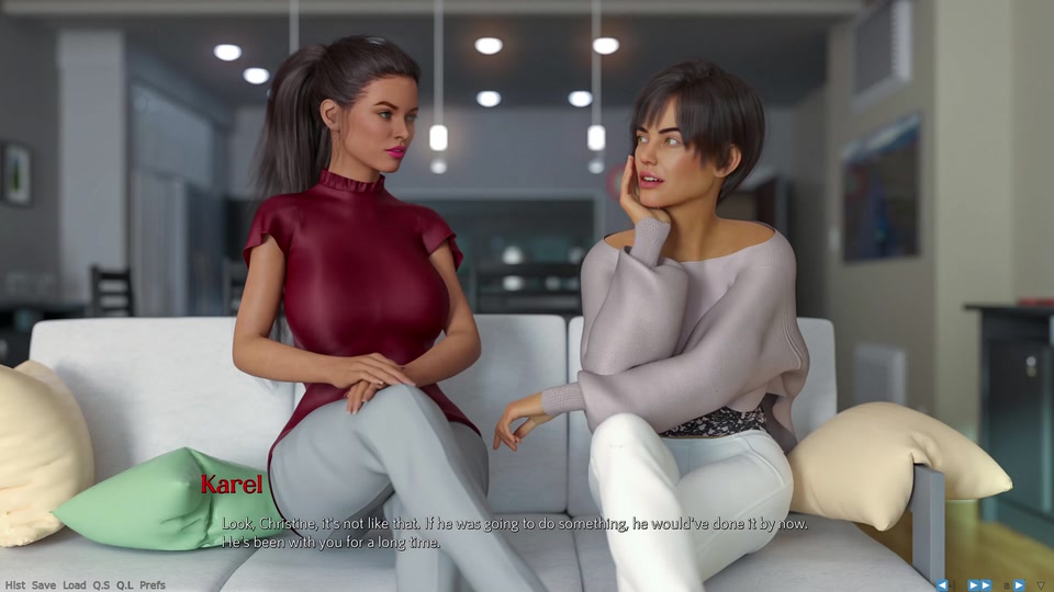 Awam-style Game - Being a Wife [v1.220p] - P2 - How a Proper, Decent Wife Like Christine Gradually Becomes Corrupted... screenshot 2