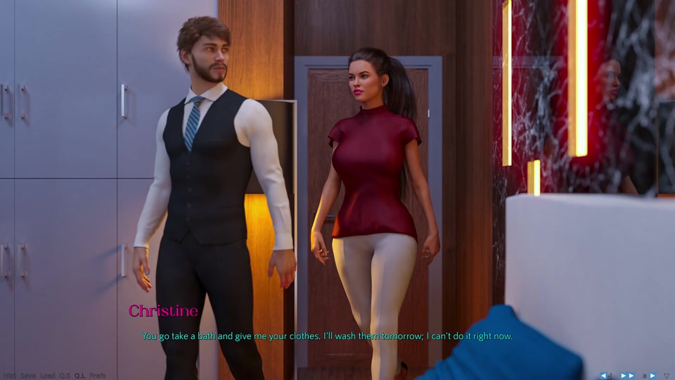 Awam-style Game - Being a Wife [v1.220p] - P2 - How a Proper, Decent Wife Like Christine Gradually Becomes Corrupted... screenshot 4