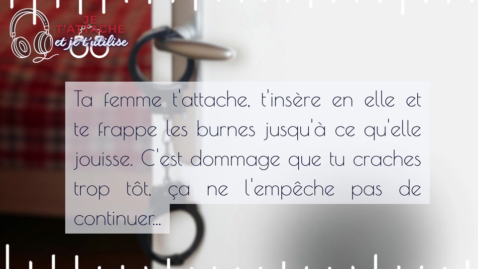 I Tie You Up And I Use You - French audio femdom cbt screenshot 4