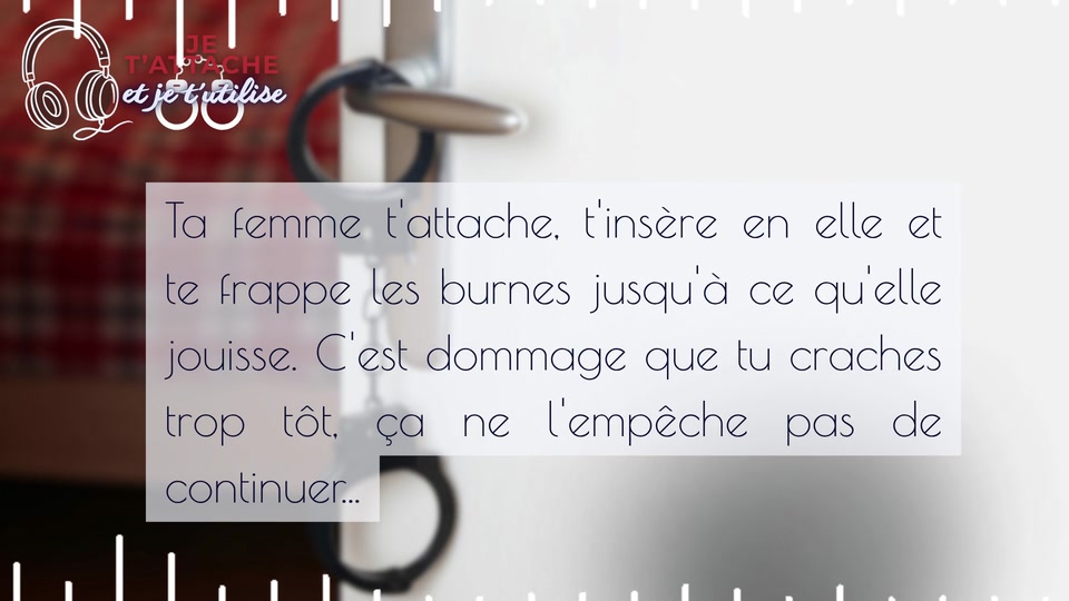 I Tie You Up And I Use You - French audio femdom cbt screenshot 6